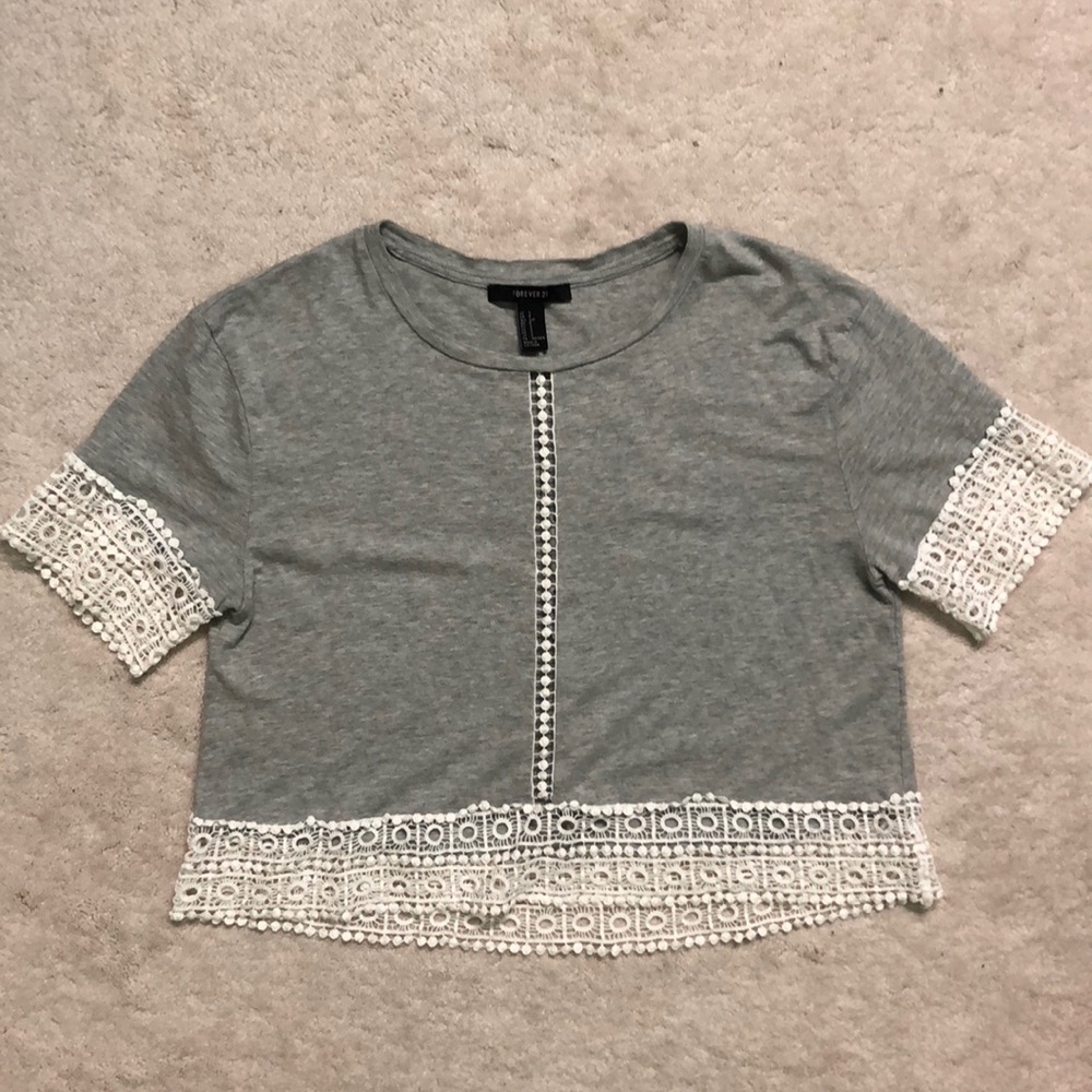 Forever 21 Boxy Crop Top